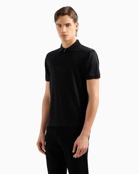 E@ 意式轻奢天丝棉半拉链短袖Polo衫 Z-15437