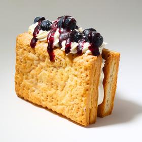 法式蓝莓芝士拿破仑（需冷藏）