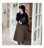 双十二福利！ 加绒款【诗铭洛可】W705（长款）连衣裙假两件撞色裙子 商品缩略图0