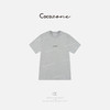 COCO ZONE刘一一【100棉】圆领字母简约通勤风T恤 CD1A0453 商品缩略图3