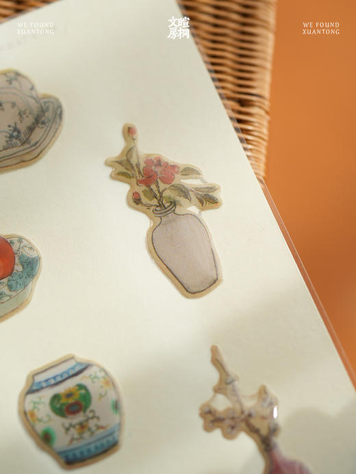 暄桐文房 雅玩贴纸 商品图2