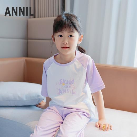 男女童短袖套装夏季新款安奈儿童装JM521227 商品图4