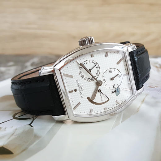 【9新】VACHERON CONSTANTIN 江诗丹顿马耳他系列 47400/000G-9100自动机械机芯36*48mm（含表耳 男款）080625JJ22 商品图3