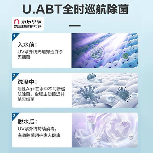 小天鹅（LittleSwan）滚筒洗衣机全自动10KG容量变频节能 巡航除菌智能投放超薄除菌除螨家用变频家电 【带烘干】TD100VT616WIADY-T1B 商品图7