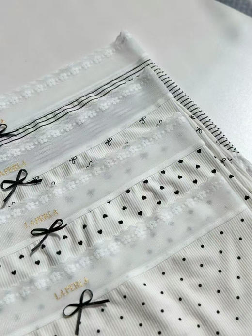 Laperla 香风仙气颜值舒适并存内裤80支超细纤维罗纹 亲肤柔软（一合4条装）均码80～135🉑穿 商品图6