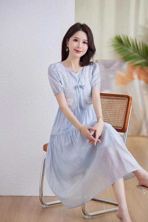 ELLA JADE 法式小清新甜美假两件连衣裙 20525 商品图2