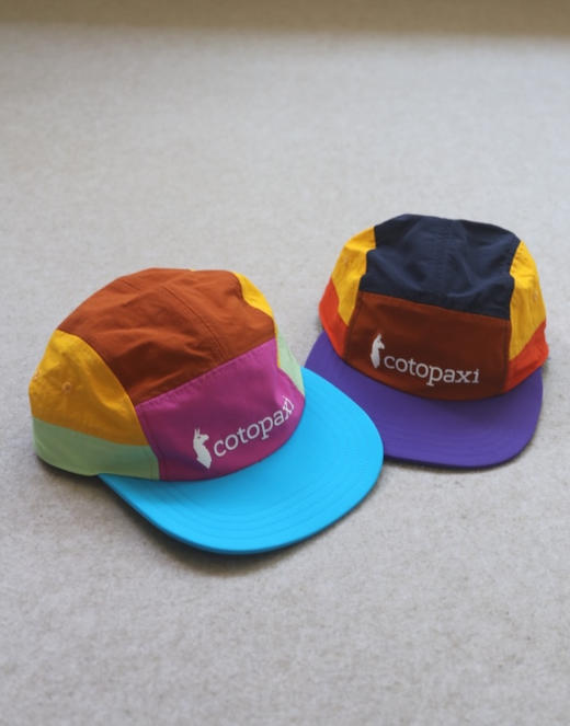 新品到店 哈！男女 Cotopaxi 撞色风 软薄速干防水 平檐 软顶 帽 2色入 商品图0