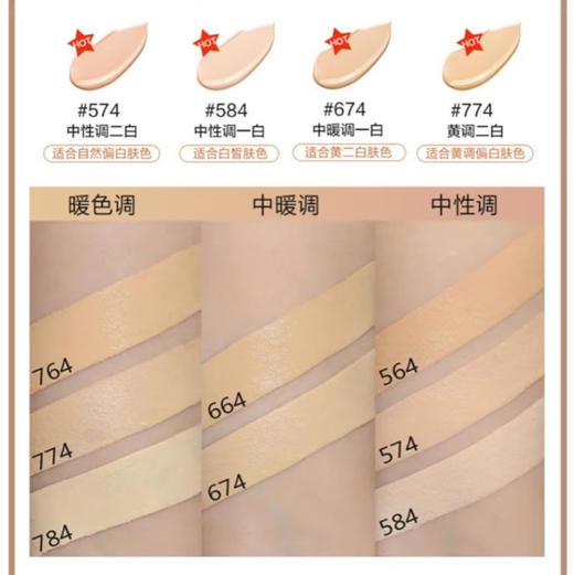 植村秀 · 植村 秀小方瓶羽纱持妆粉底液 小方瓶10ml 674中暖二白 商品图2