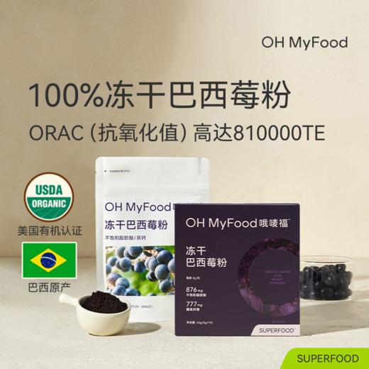 OH MyFood冻干巴西莓粉 商品图0