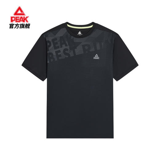 匹克2025年新款训练跑系列男款圆领短袖T恤F6252131 商品图2