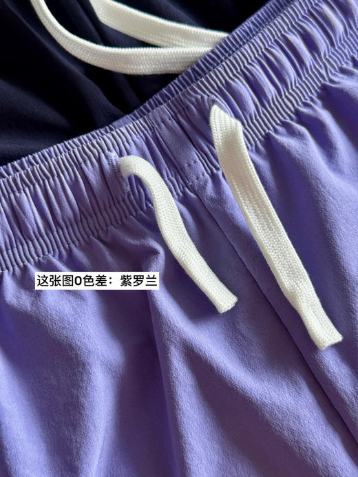 松弛夏日｜速干-松紧腰显瘦显腿直短裤 商品图3