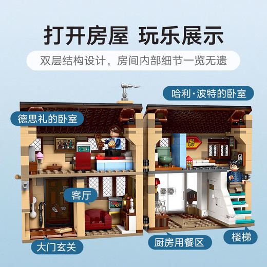 乐高积木L76451乐高哈利波特系列女贞路：玛姬姑妈来访 商品图2