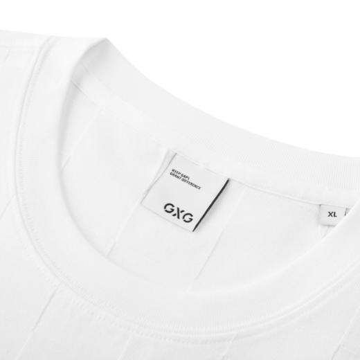 GXG男装 多色基础设计圆领短袖T恤24年夏热卖G24X442134 商品图3