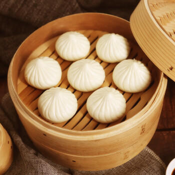 狗不理（GBL）包子 虾肉三鲜包1kg 30个主食小笼包速食早餐半成品 商品图1