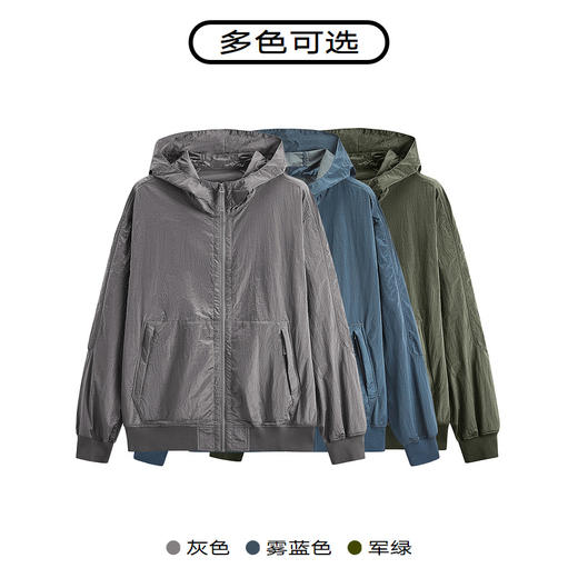 GXG男装 可折叠连帽夹克外套 秋季热卖夹克 GEX12113433 商品图3