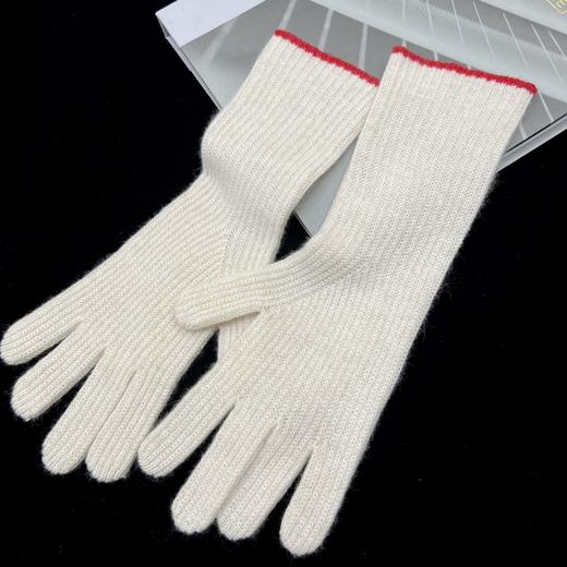 S.Y.C【触感指语】100纯羊绒分指骑行防寒手套 CYR25060 商品图1