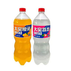 【9.9元2瓶】大窑荔想荔枝味/橙诺柑橘味汽水大瓶