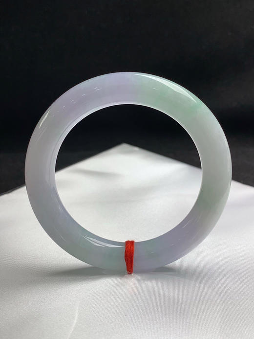 620210，56圈口，细糯化春彩圆条福镯，细腻春带彩 商品图0