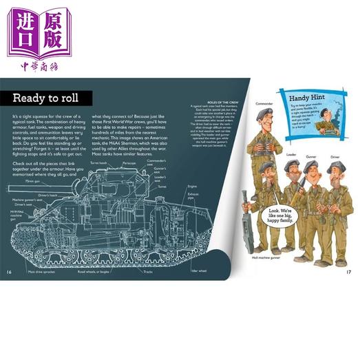 【中商原版】你不会想参与第二次世界大战 You Wouldnt Want To Be In A Tank In World War Two 英文原版 儿童科普读物 进口 商品图3