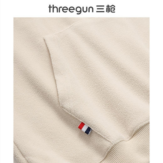Threegun三枪 超粒绒圆领长袖女衫-23984A011 商品图8