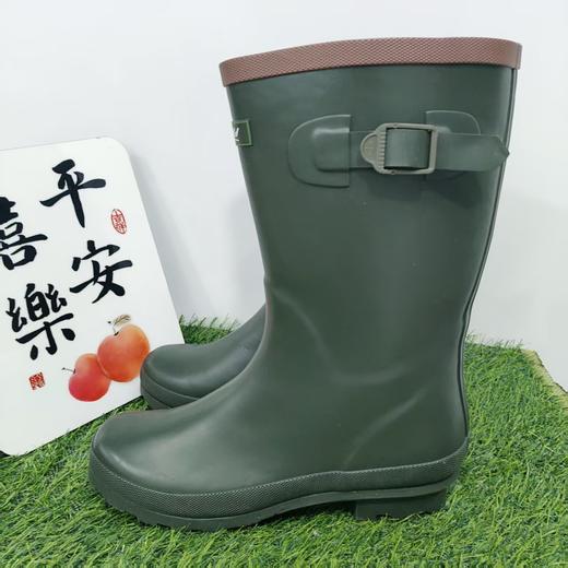 12号款春夏高品质橡胶雨鞋高筒男士防水不闷脚防滑雨靴 商品图2