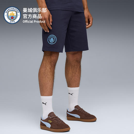 【官网同款】曼城俱乐部 | 夏季新款足球短裤藏青色运动休闲裤 商品图2