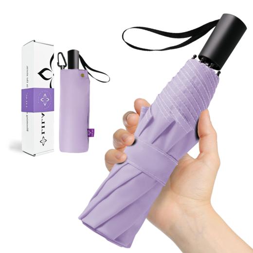 合宜 超高密度深色遮光反射安全三折手开伞 商品图0