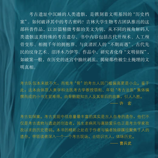 骨谜：人类骨骼的考古故事 张全超 编著 精装 考古科普 体质人类学 法医考古学 三联书店旗舰店 商品图2
