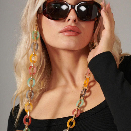 订购6周到｜La Coque Française-Cassy-彩色 眼镜链［法国设计师］ 商品图3