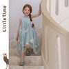 littletime女童连衣裙2025夏新款儿童洋气时尚印花无袖背心公主裙 商品缩略图1