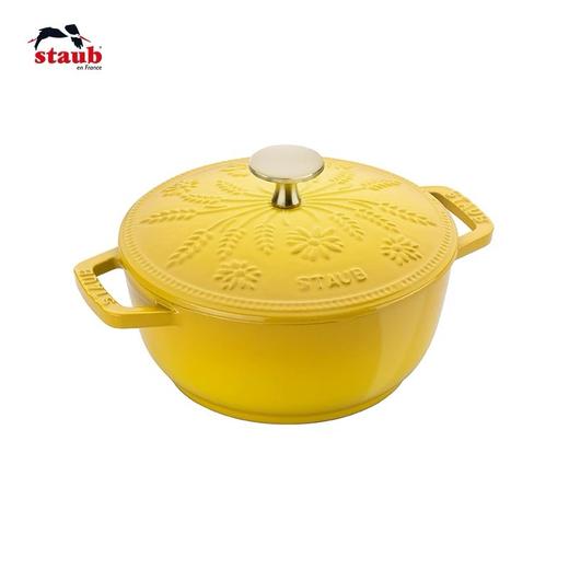 【柏联B1】双立人staub珐宝小雏菊系列铸铁锅家用炖锅（满2000元包邮） 商品图2