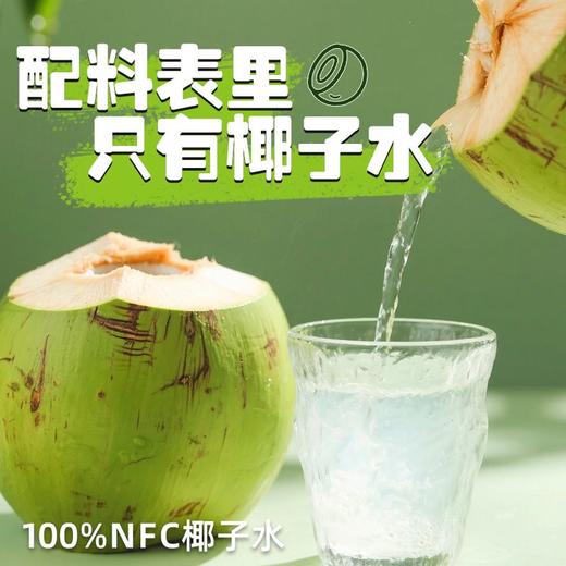 椰子水245ml 运动健身NFC饮料椰汁 新包装【店长推荐】 商品图3