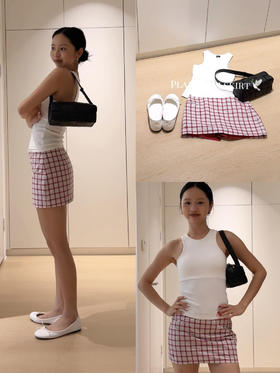 Oneup Outfit｜格子裙与夏天100%match！