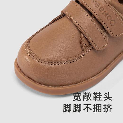 【商场同款】英氏儿童鞋男宝宝百搭学步鞋牛皮革魔术贴鞋子 商品图2