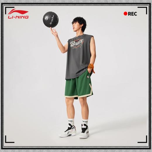 李宁反伍BADFIVE男子吸汗舒适宽松背心AVSV073 商品图1