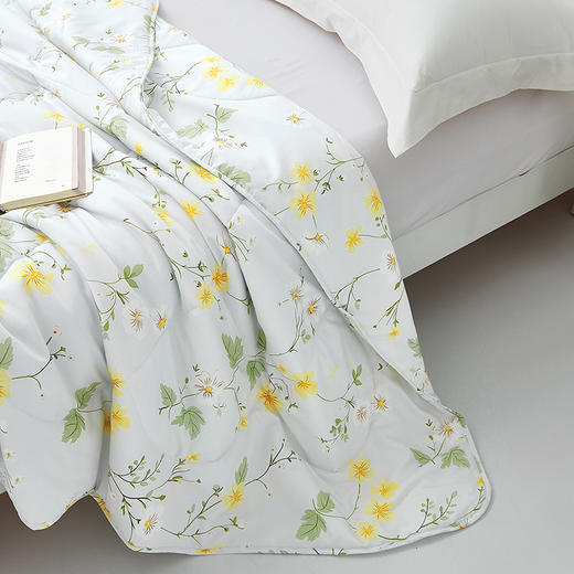 【多样屋专柜】梦洁柔梦夏被：蜜意花锦被子150*200 商品图2