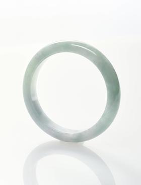 伽罗JALO A货翡翠手镯SGE07160