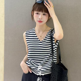 【预售7天】良木礼和纸V领上衣（5966）