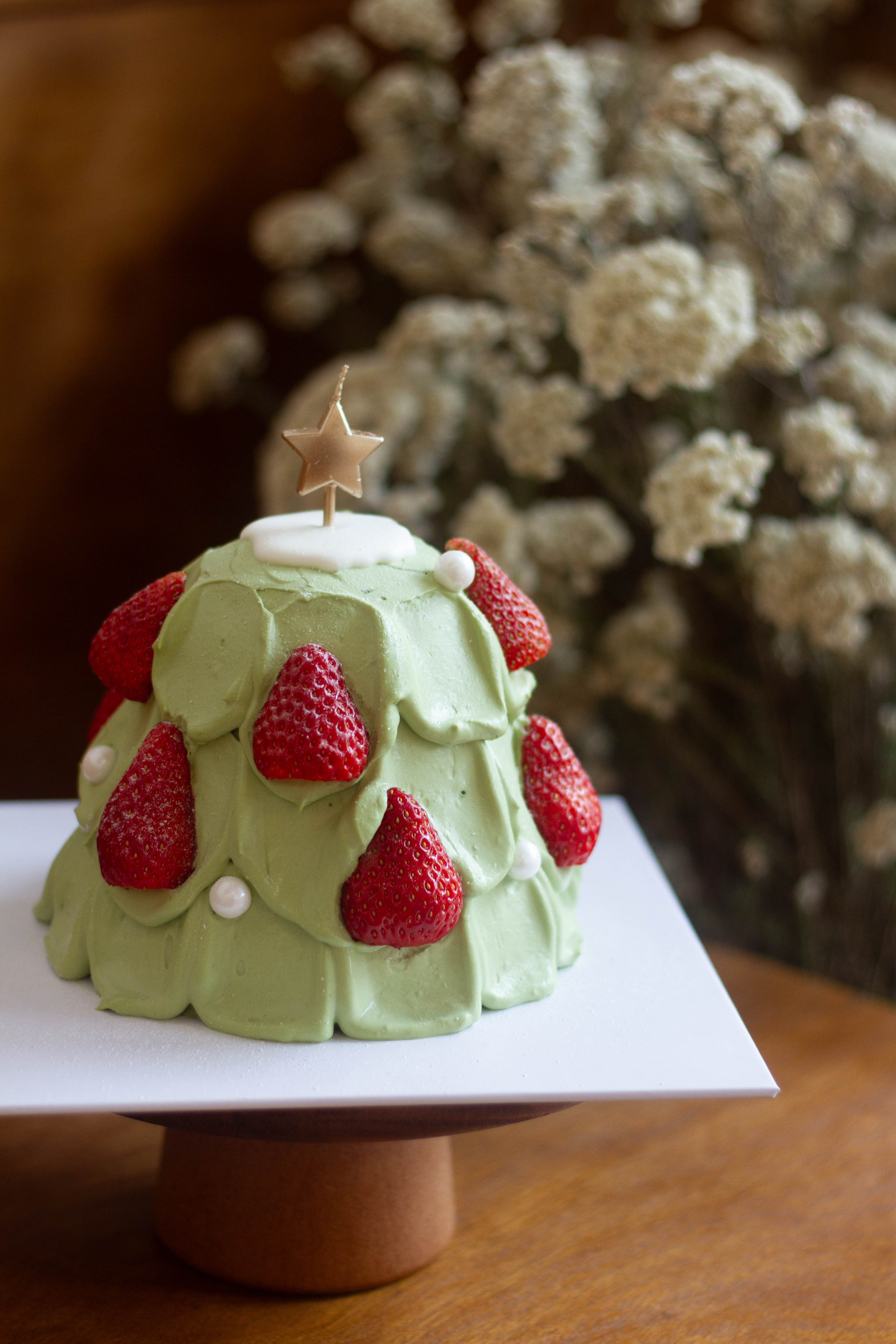 幸运星（抹茶奶油蛋糕）