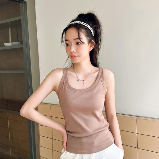 棉芭莎 免穿文胸 优可丝背心 四季可穿 内穿时尚百搭 多款可选 商品图8