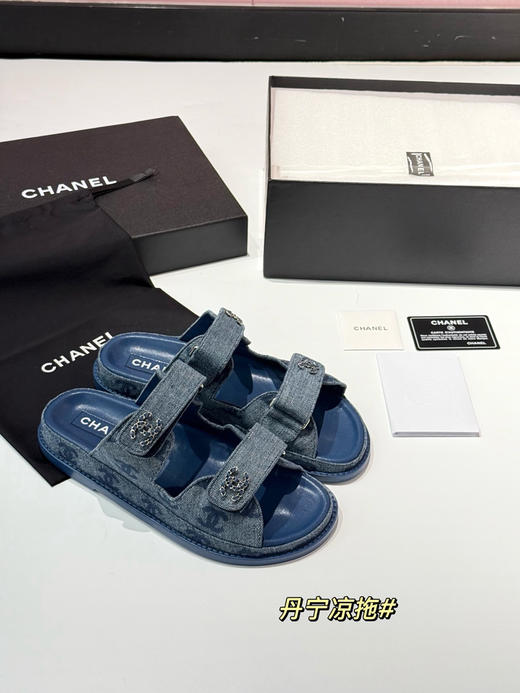 香奶奶真皮凉鞋拖鞋52003 商品图7