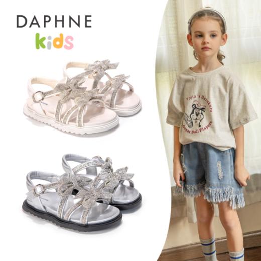 🌟品牌直发【DAPHNE达芙妮·儿童水晶公主鞋集合】👏绝美的闪闪质感美到爆炸‼ 👉Bulingbuling的蝴蝶结+钻太有灵性了梦幻浪漫一下子就有了～ 商品图2