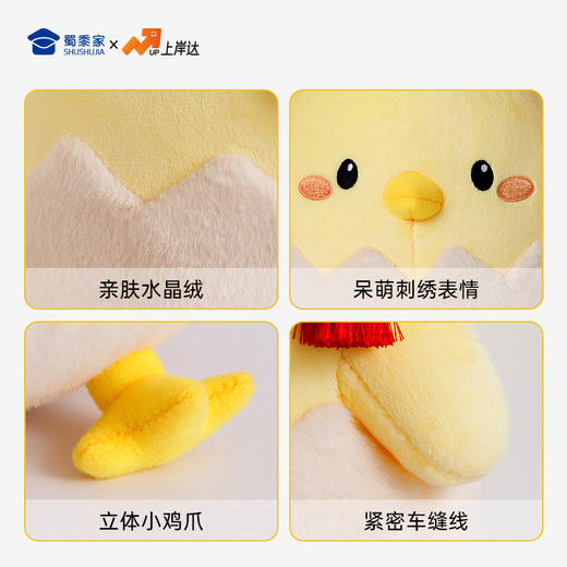 【毕业蛋公仔（可定制）】创意毛绒公仔摆件毕业送礼礼品礼物 商品图5