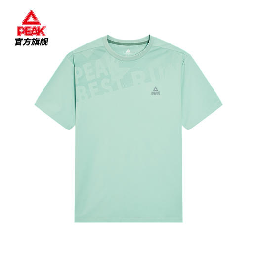 匹克2025年新款训练跑系列男款圆领短袖T恤F6252131 商品图0