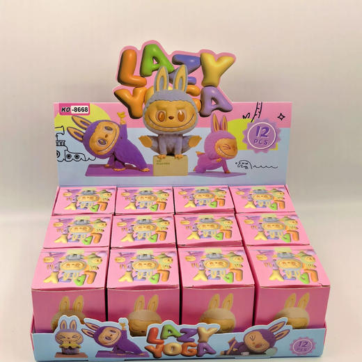 一布难求❗️拉布布小萌粒植绒手办盲盒 商品图14