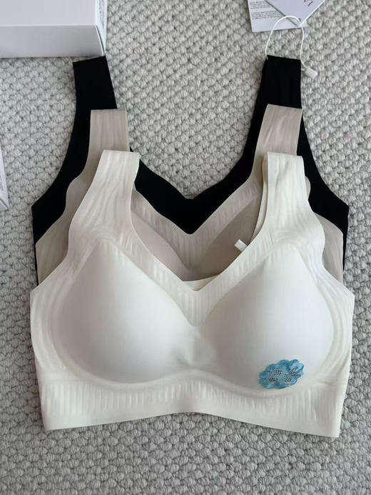 【Laperla】夏季薄款果冻条无痕光面乳胶文胸内衣 商品图6