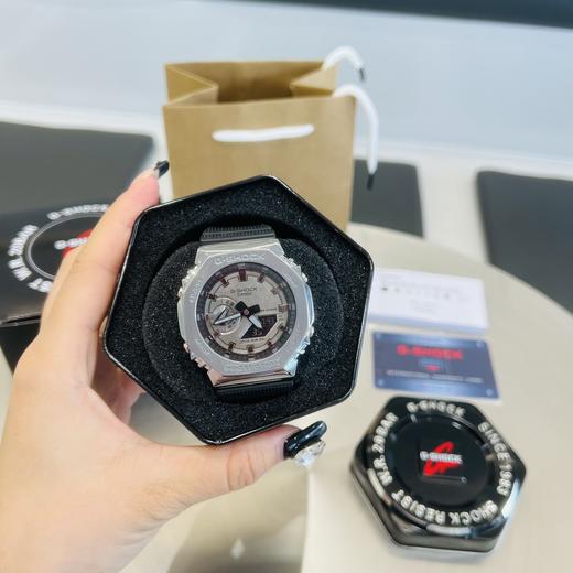 F629卡西欧GA2100改装大哥GM2100农家橡树金属壳八角手表 商品图0