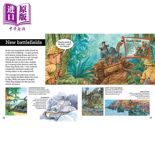 【中商原版】你不会想参与第二次世界大战 You Wouldnt Want To Be In A Tank In World War Two 英文原版 儿童科普读物 进口 商品图4