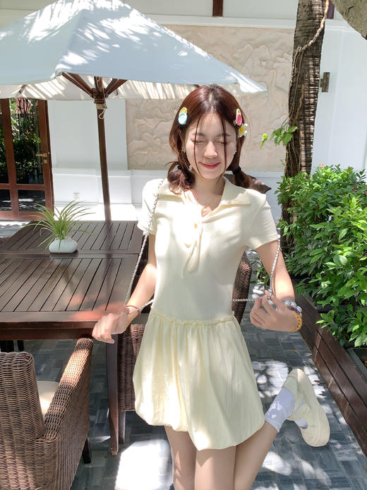 <曾小咸推荐>现货秒杀！Polo领系带短款连衣裙 日常139.99 立减60 秒杀79.99！长款连衣裙 日常159.99 立减70 秒杀89.99！ 商品图12