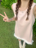 <曾小咸推荐>法式温柔风粉色背心连衣裙女 商品缩略图5